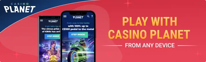 Play with Casino Planet