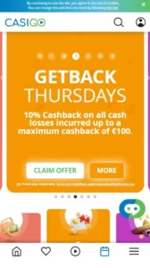 casigo casino mobile bonus review